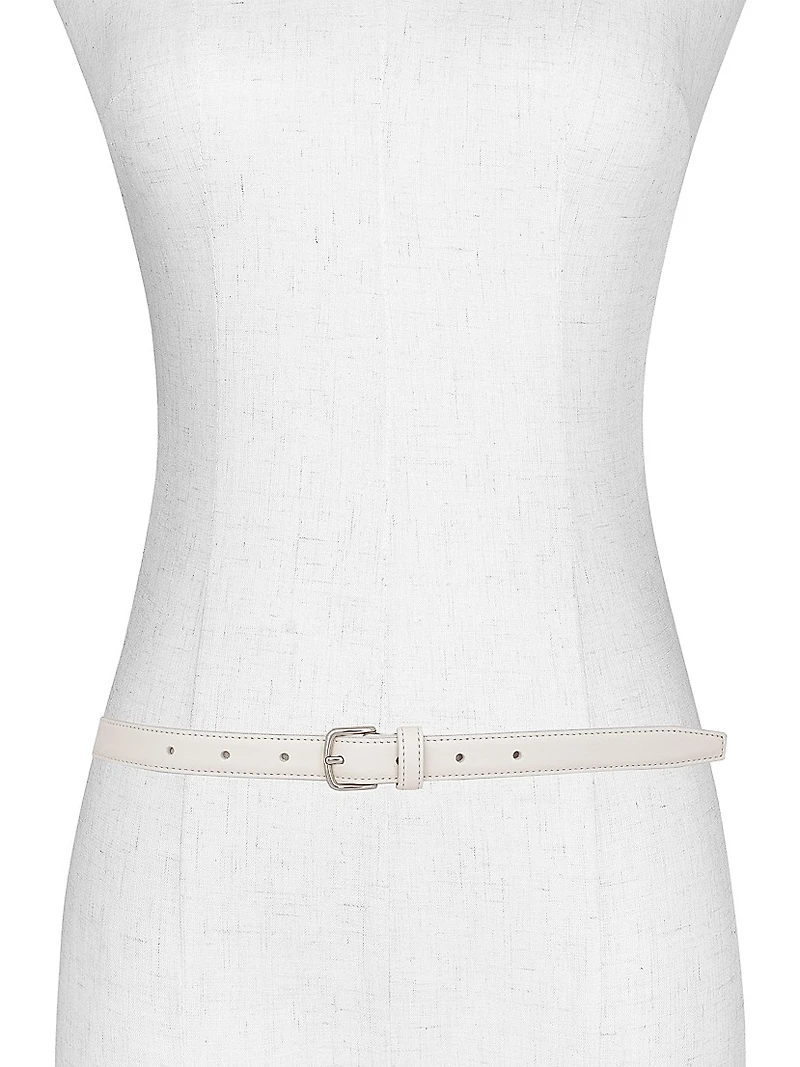 Stitched Leather Belt