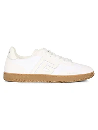 Swan Leather & Suede Low-Top Sneakers