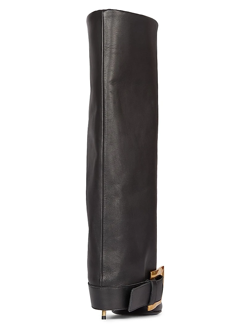 Anthe 75MM Leather Knee-High Boots