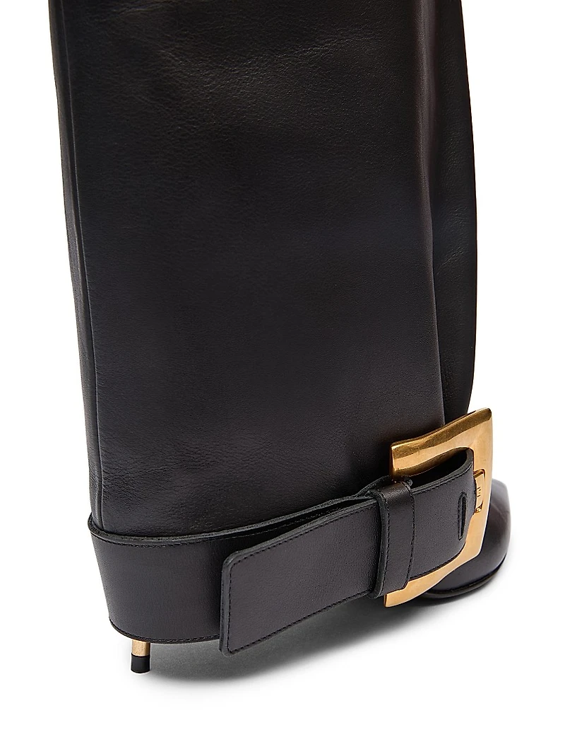 Anthe 75MM Leather Knee-High Boots