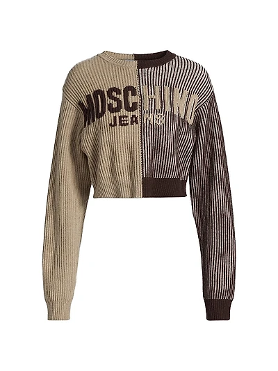 Split Logo Sweater