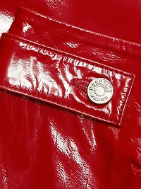 Patent Leather Miniskirt