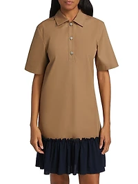 Mix Media Shirtdress
