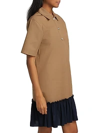 Mix Media Shirtdress