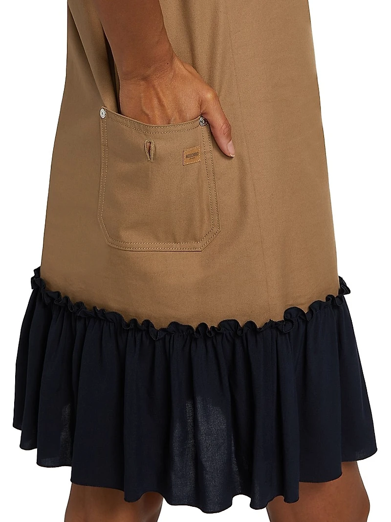 Mix Media Shirtdress