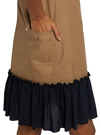 Mix Media Shirtdress