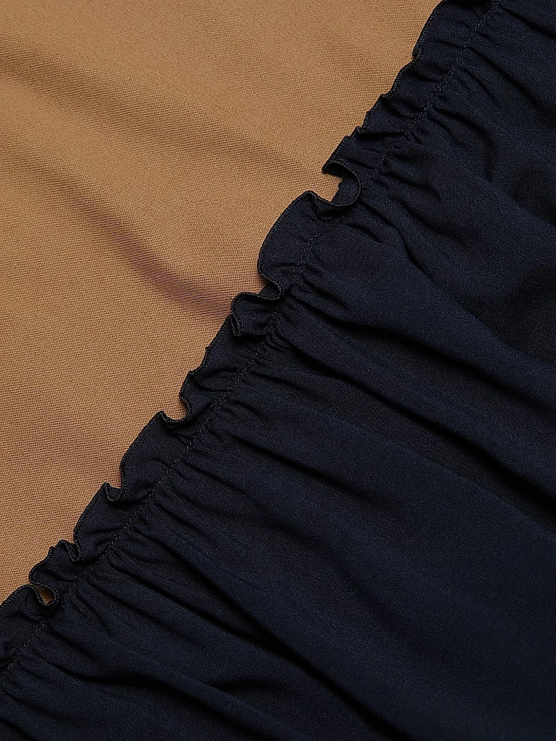 Mix Media Shirtdress