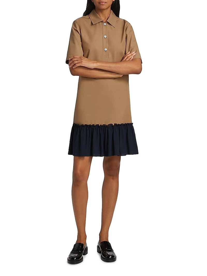 Mix Media Shirtdress