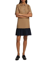 Mix Media Shirtdress
