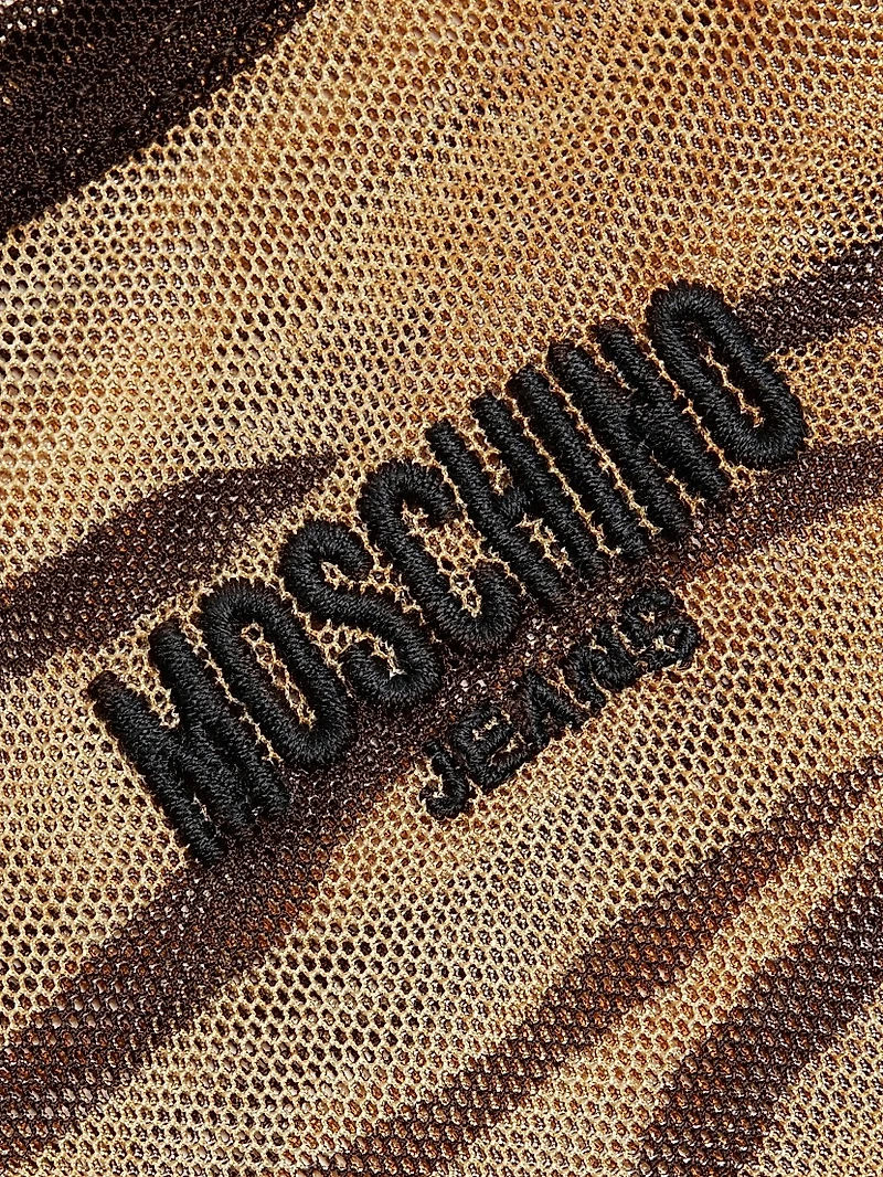 Tiger Stripe Sheer Top