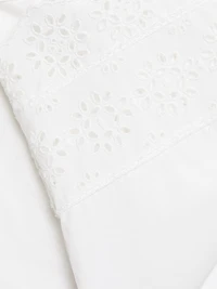 The Eyelet Cotton Tank