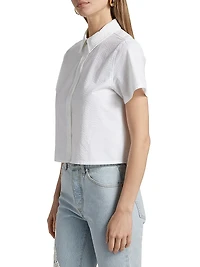 The Seersucker Cotton Top