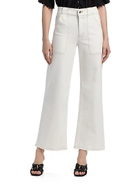 Patch Pocket Jeans