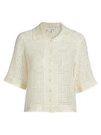 The Crochet Short-Sleeve Top