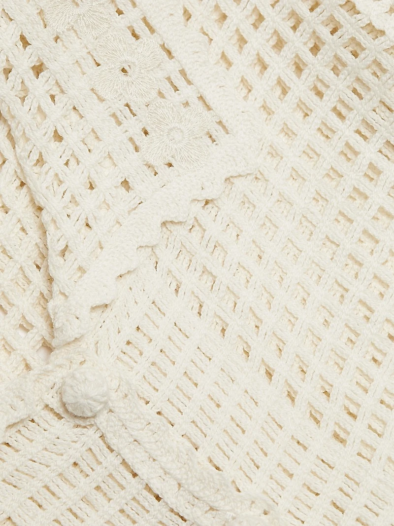 The Crochet Short-Sleeve Top