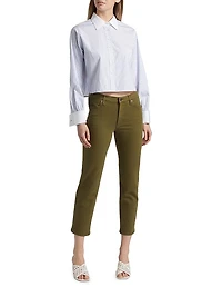 The Borrowed Crop Jeans