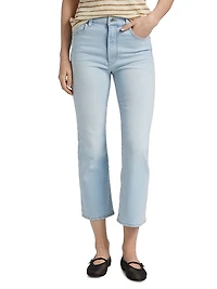 The Reboot Boot-Cut Crop Jeans