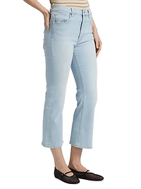 The Reboot Boot-Cut Crop Jeans