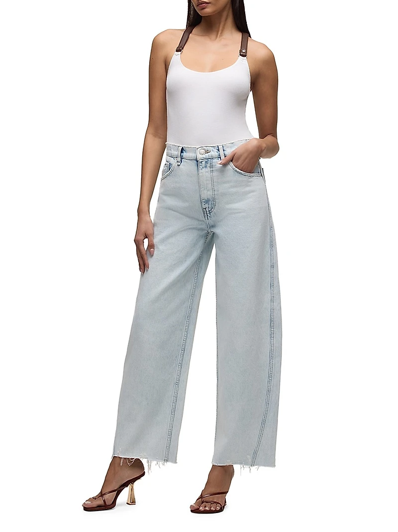 Bailey High-Rise Barrel Jeans