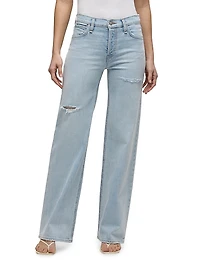 Rosie High-Rise Wide-Leg Jeans