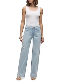 Rosie High-Rise Wide-Leg Jeans