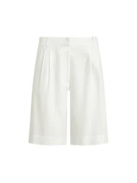 The Brody Linen Blend Bermuda Shorts