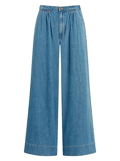 The Ruched Palazzo Pants