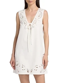Belle Eyelet Minidress