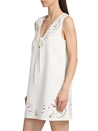 Belle Eyelet Minidress