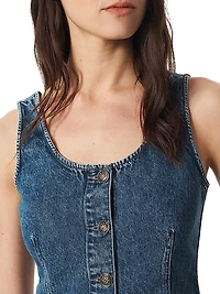 Poppy Denim Top