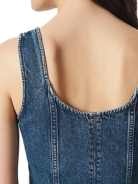 Poppy Denim Top