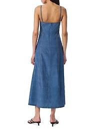 Miramar Melody Denim Midi-Slipdress