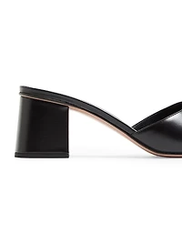 VLogo Signature 60MM Slide Sandals Calfskin