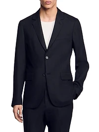 Wool Suit Jacket