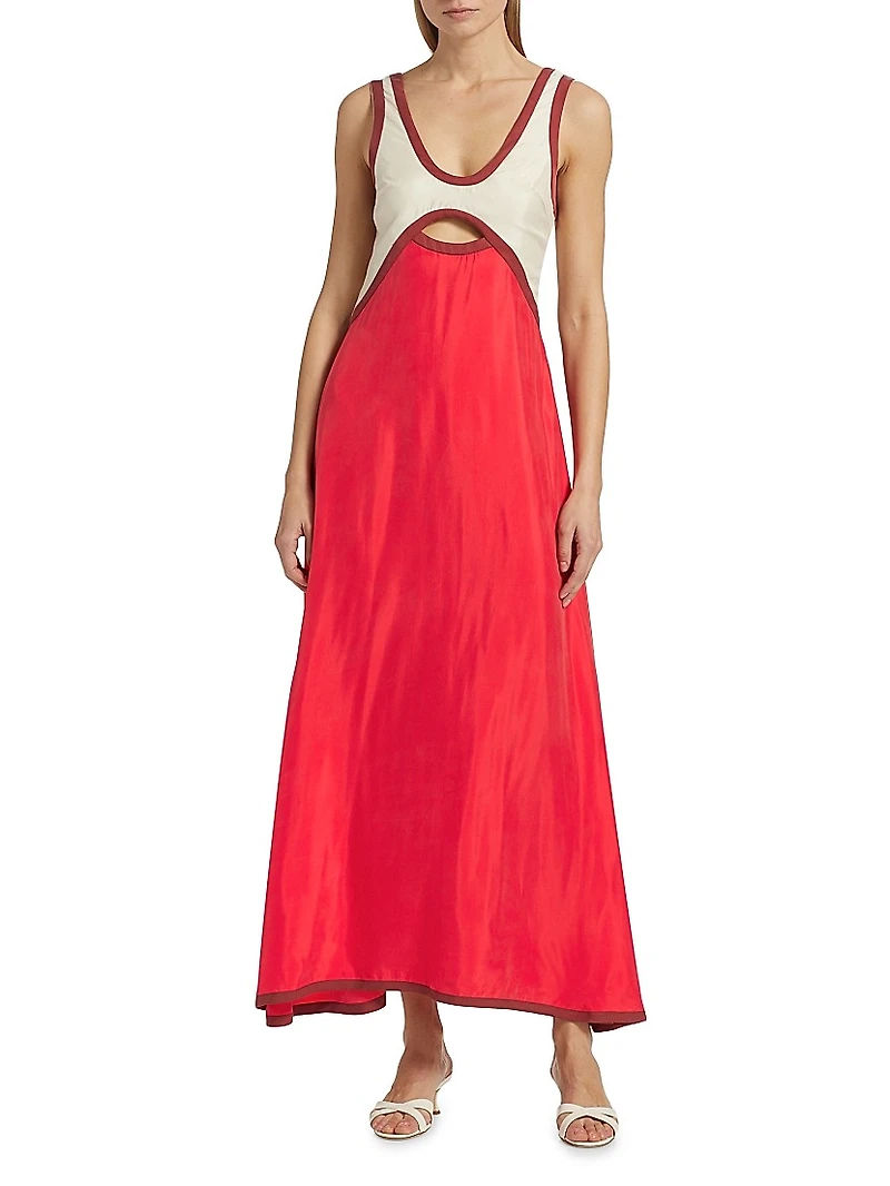 Adularia The Aubrey Cutout Maxi Dress