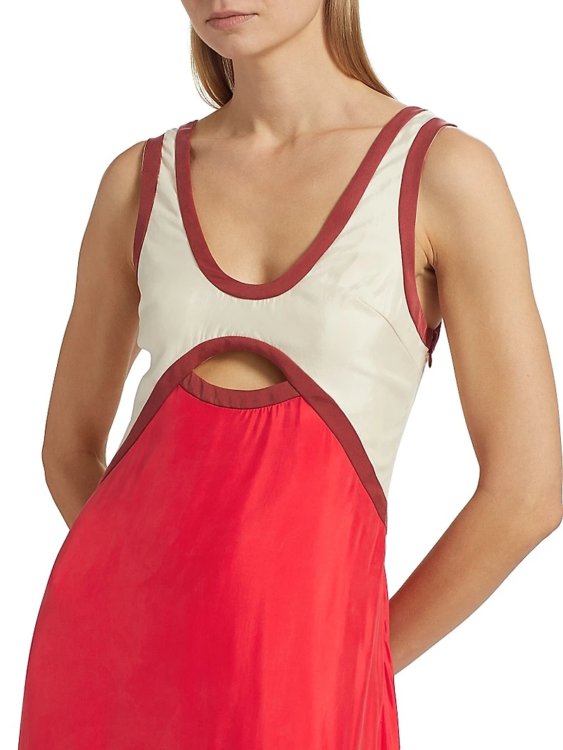 Adularia The Aubrey Cutout Maxi Dress