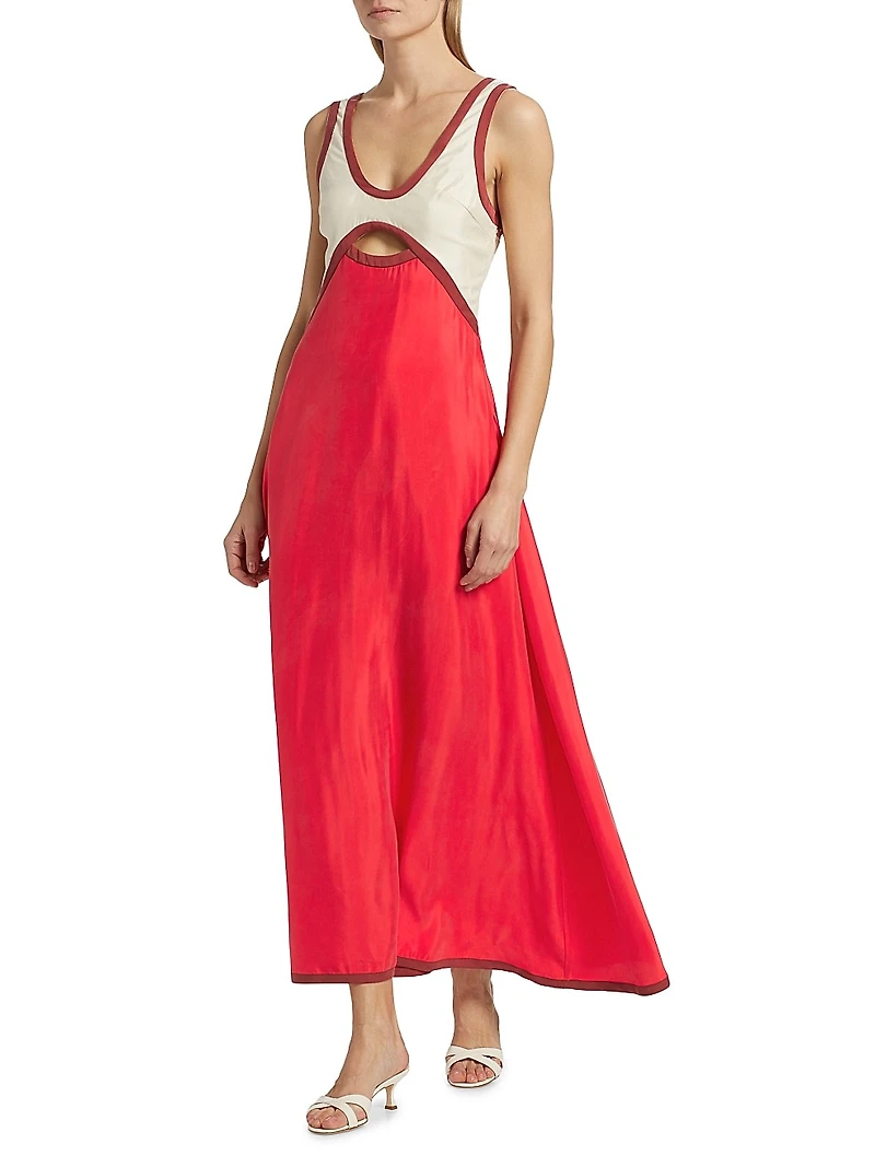 Adularia The Aubrey Cutout Maxi Dress