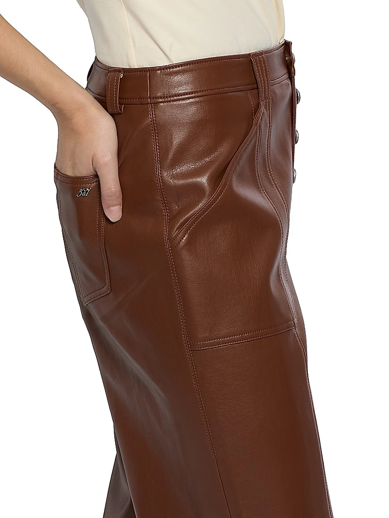 Benji Faux Leather Pants