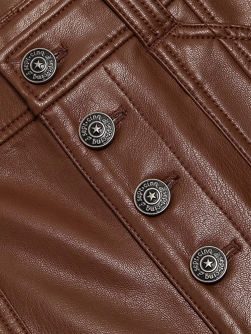 Benji Faux Leather Pants