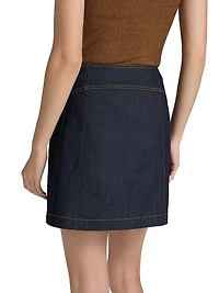 Claudia Denim Miniskirt