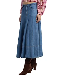 Mathilde Denim Maxi Skirt