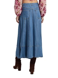 Mathilde Denim Maxi Skirt
