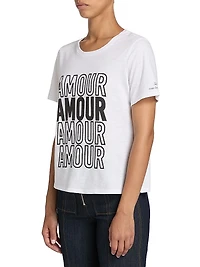 Embellished Amour Graphic T-Shirt