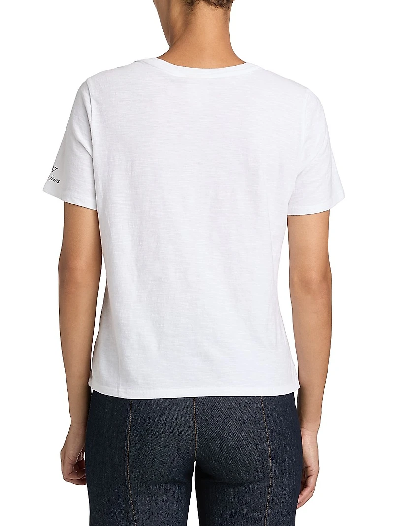 Embellished Amour Graphic T-Shirt