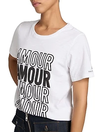 Embellished Amour Graphic T-Shirt