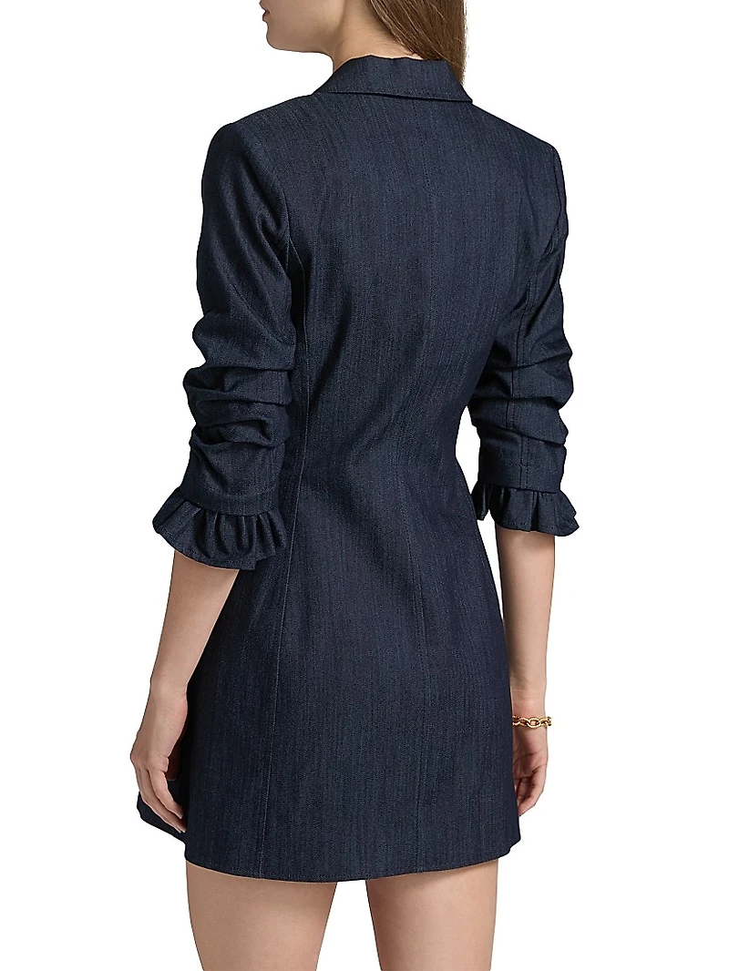 Bekah Denim Blazer Minidress
