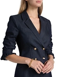 Bekah Denim Blazer Minidress