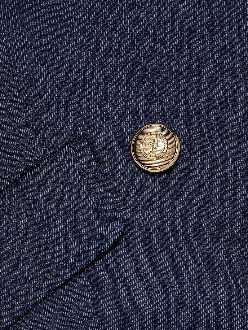 Bekah Denim Blazer Minidress