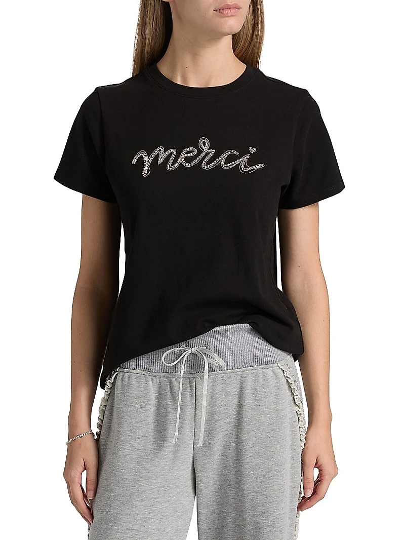 Merci Chain T-Shirt