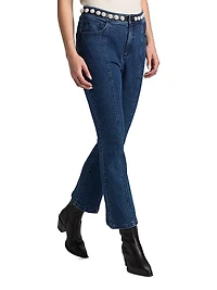 Shannon Pearl-Embellished Jeans